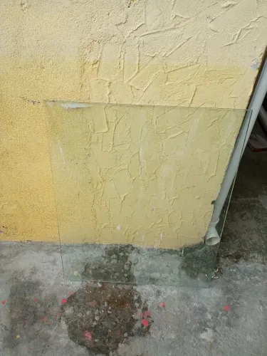 Vidros pedaços 