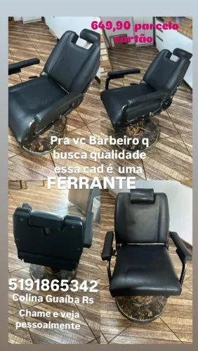 Cadeira de Barbeiro FERRANTE