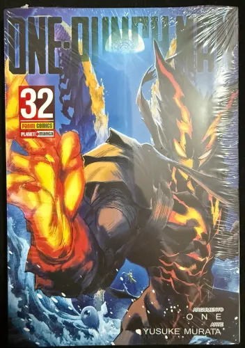 One Punch Man volume 32 NOVO LACRADO - mangá Panini - One - Yusuke Murata