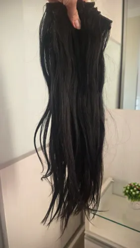 Cabelo brasileiro 57 cm