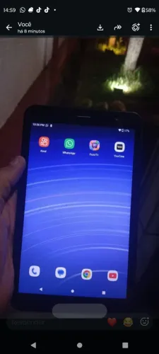 tablet 32 gigas pegando tudo com ZAP faz ligação qualquer operadora 