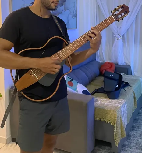 Violão Silent Natasha 