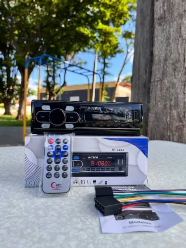Rádio Carro Completo NOVO na CAIXA 