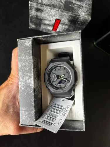 G-SHOCK GA-2100-1A1DR ORIGINAL - ESTADO DE NOVO