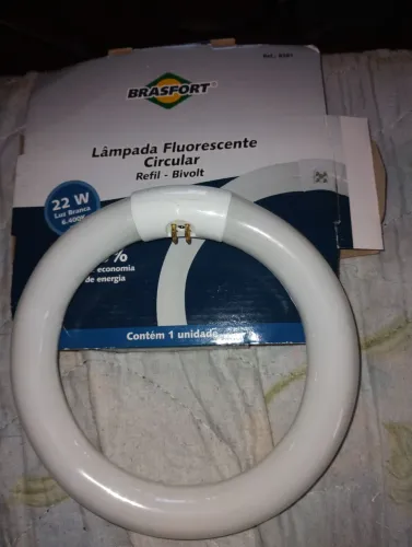 Lâmpada circular T9 22w