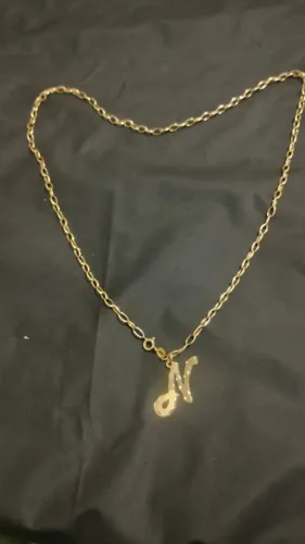 Vendo corrente de ouro elo português oval