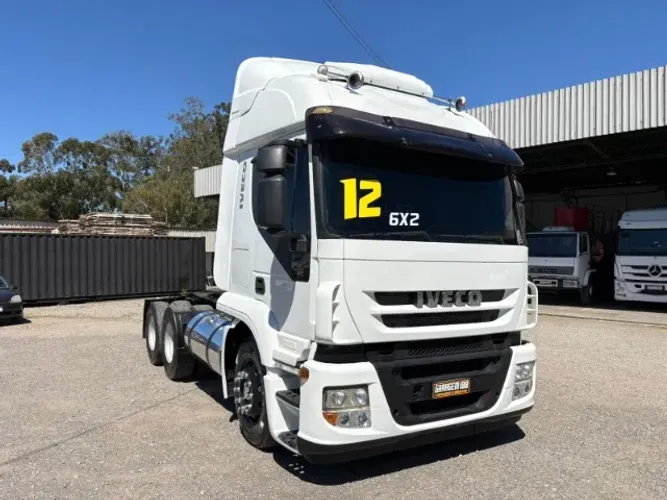 Iveco Stralis 460, Automático, 6x2, Teto Alto.
