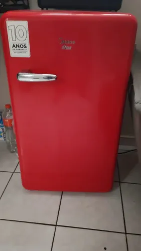 Frigobar Retro- vermelho novinho