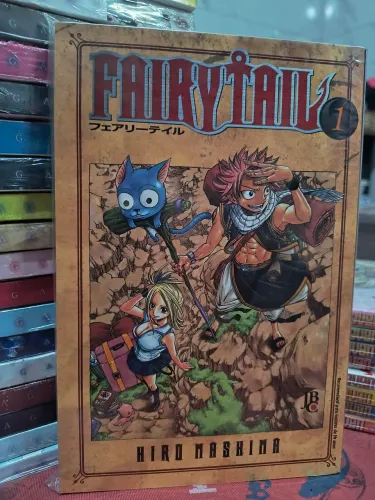 Mangá Fairy Tail Volume 1 (Novo, no saquinho) Editora JBC, Shounen