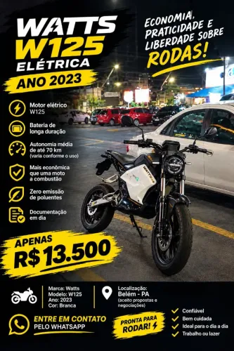 Moto watts w125