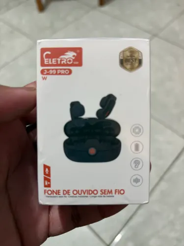 Fone de ouvido Bluetooth Esportivo Eletro J - 99 pro