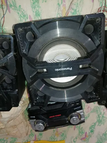 Mini System Panasonic AKX880 (Caixas OK, Cabeçote p/ Peças)