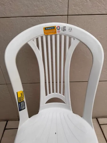 Kit com 24 Cadeiras Tramontina Atlântida Branca