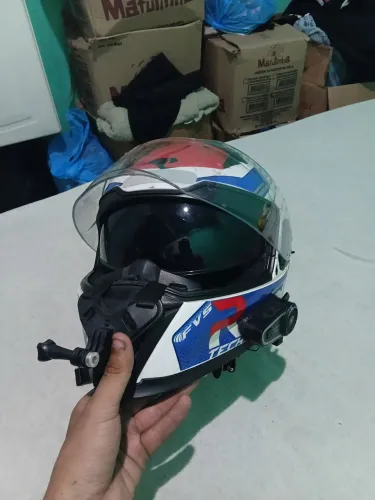 Capacete Race Tech Óculos Interno
