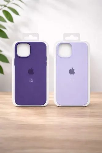 Kit 2 Capas iPhone 13 - Roxa e Lilás | Novas