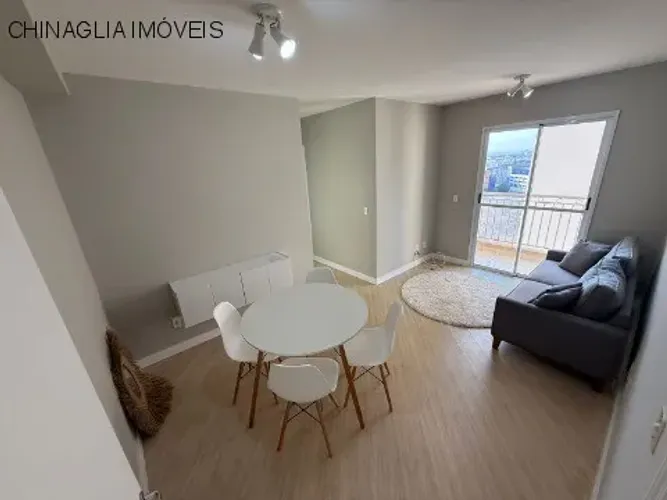 Apartamento de 2 quartos no bairro Swift em Campinas-SP: 2 salas, 1 banheiro, 1 vaga e 52m