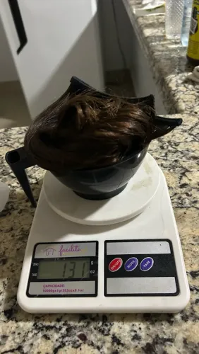 Mega Hair na tela castanho