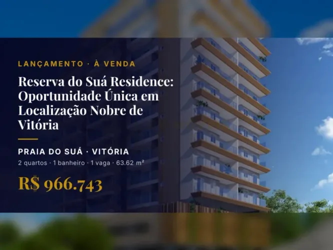 Design Moderno e Lazer Incrível na Praia do Suá: Agende Sua Visita!