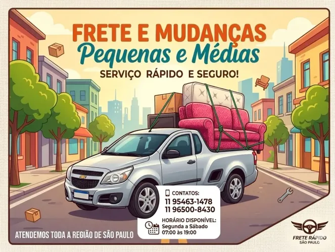 Frete,carreto,rapido