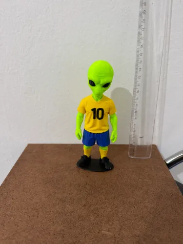 Alien Verde Impressão 3D (N funko pop N Minico)