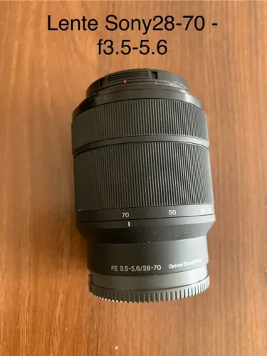 Vendo Lente Sony Fe 28-70mm F/3.5-5.6 Sony E Preto (Usado)