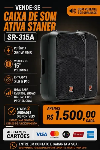 CAIXA DE SOM STANER