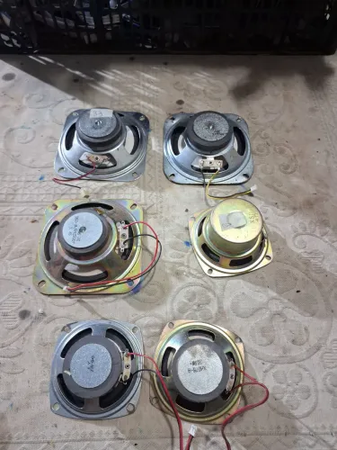 Autofalantes diversos  funcionando. Lote 