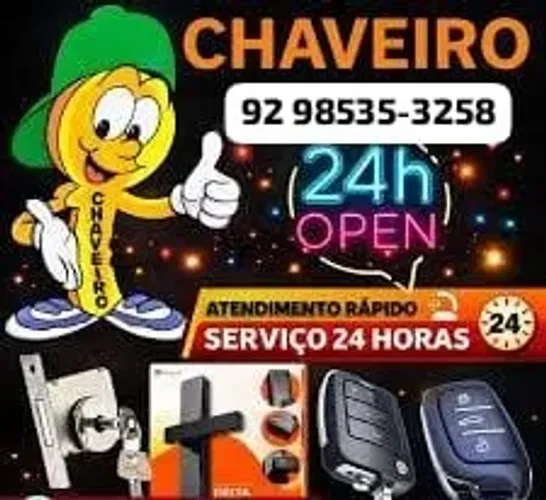 Chaveiro 24 Horas toda manaus