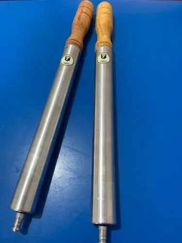 Bomba de ar de aluminio para encher bola de futebol, volei e basquete 