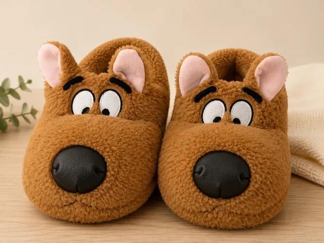 Pantufa Infantil Scooby-Doo