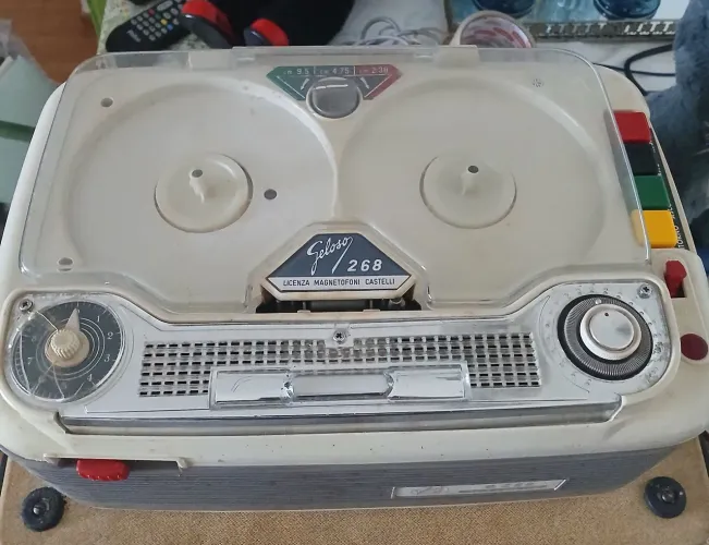 Tape deck de rolo