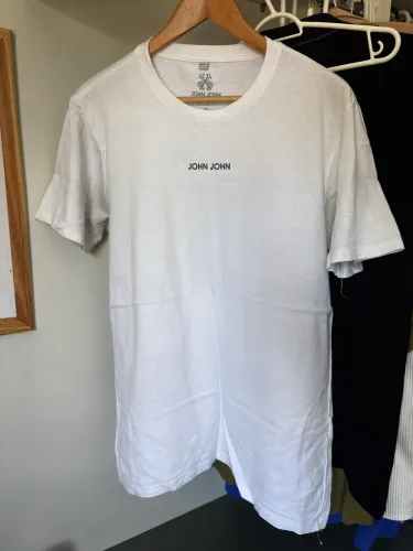 Camiseta John John Masculina Jj Mini Off-white
