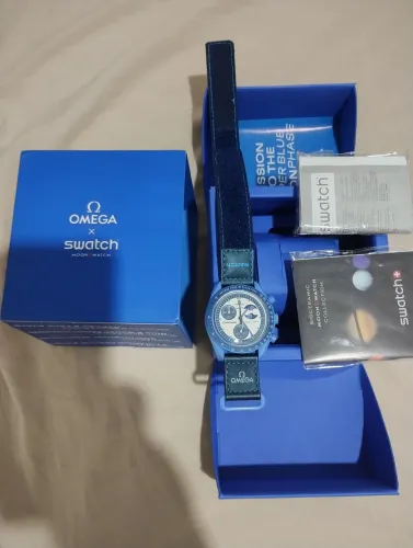 Relógio Swatch mision de moon 1linha