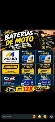 Baterias de moto