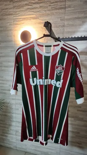 Camisa Fluminense Adidas Oficial Unimed Climacool Tricolor Original Vintage