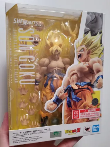 Goku Lendário SSJ SH Figuarts Bandai (Reissue) Novo e lacrado