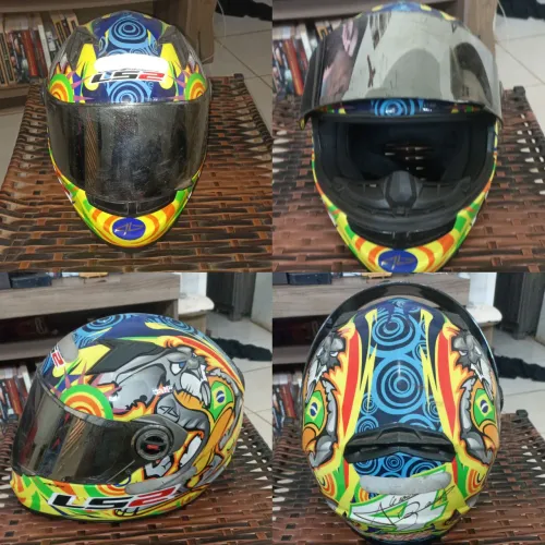 CAPACETE AMARELO LS2 ALEXANDRE BARROS FILE