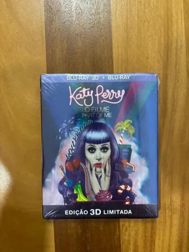 Katy Perry - Part of Me (Blu-ray + Blu-ray 3D) - Original e Lacrado