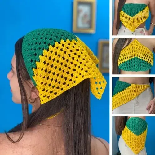 Bandanas e gorros Brasil 