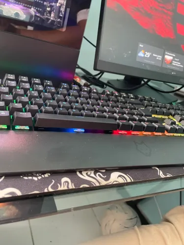 Teclado mecânico novo
