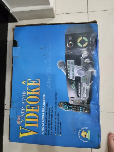 Karaokê VMP 3700 + 2 microfones