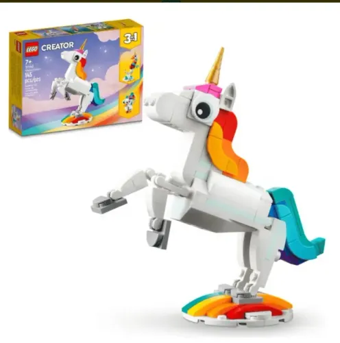 Creator 3 em 1 Unicórnio Mágico Lego 31140