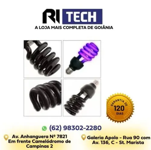 Lampada Luz Negra 220v 36w Efeito Neon E27