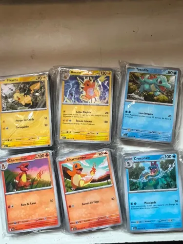 500+ CARTAS POKÉMONS
