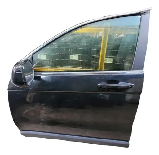 Porta Dianteira Esquerda Completa  Honda Crv 2007 Á 2011 Dianteira Esquerda Preta