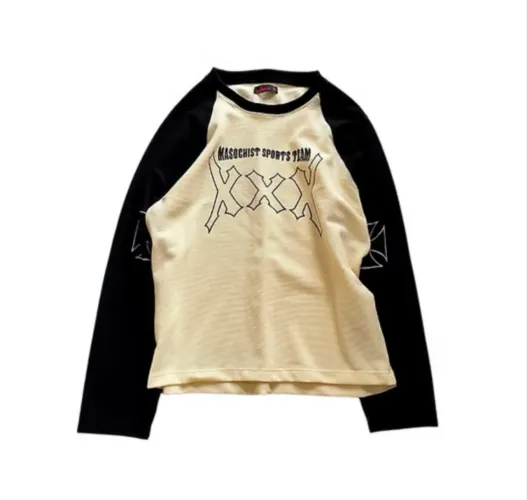 Camiseta manga longa Tricot Creme Hardsanto G