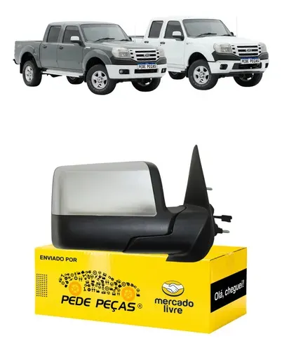 Retrovisor Ford Ranger 2010 2011 2012 Elétrico Ld