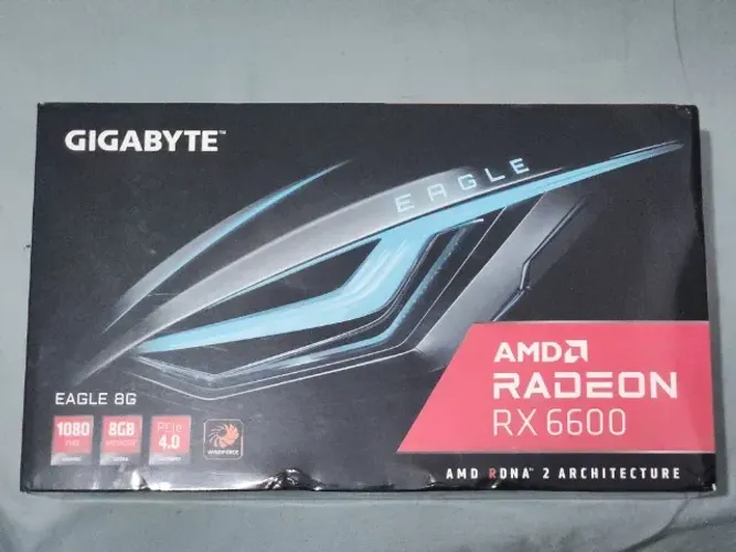 Placa de Vídeo RX6600 Triple Fan 8GB