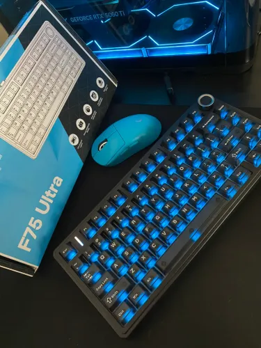 TECLADO EPOMAKER X AULA F75 ULTRA ( LANÇAMENTO )