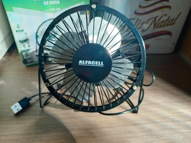 Ventilador de mesa USB